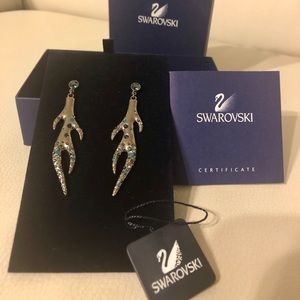 Authentic Swarovski Coral Domination Earrings